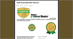Desktop Screenshot of gulfcoastsprinkler.com